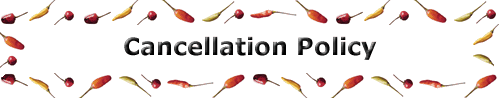 Cancellation Policy