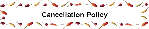 Cancellation Policy